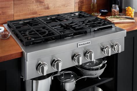 kitchenaid gas stove top